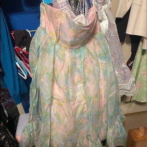 Selkie X Maison Amory Whipped cream dress